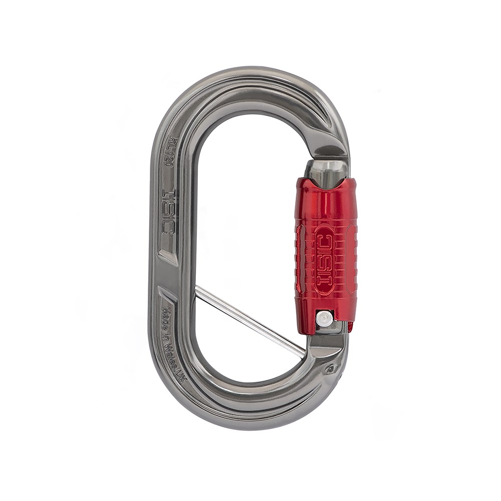 ISC Compact Oval Karabiner w/Captive Pin