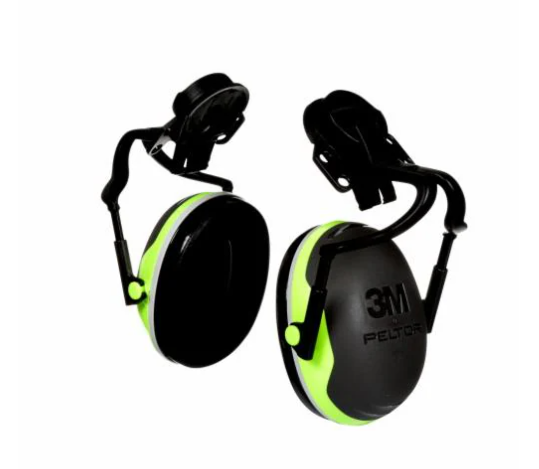 3M PELTOR X Series Earmuffs for Full Brim Hard Hat