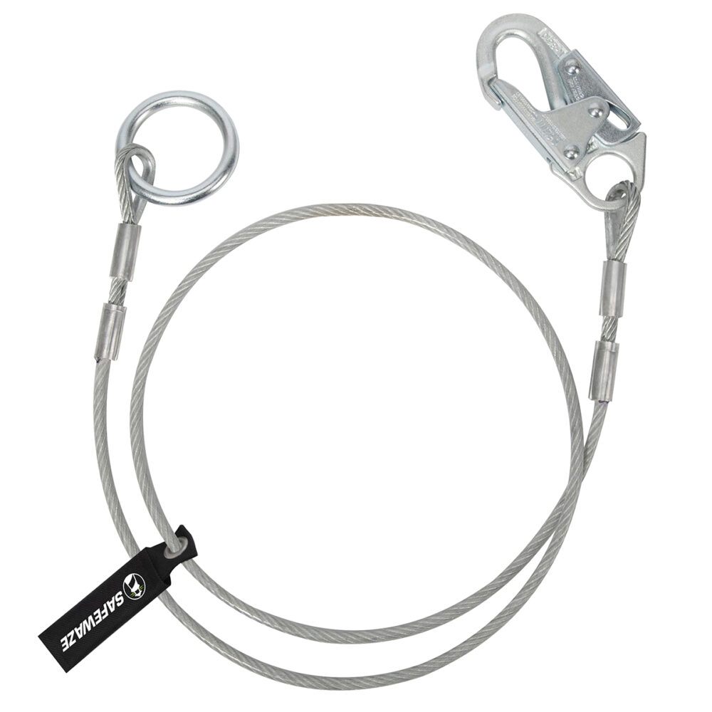 Safewaze Cable Extender: Snap Hook