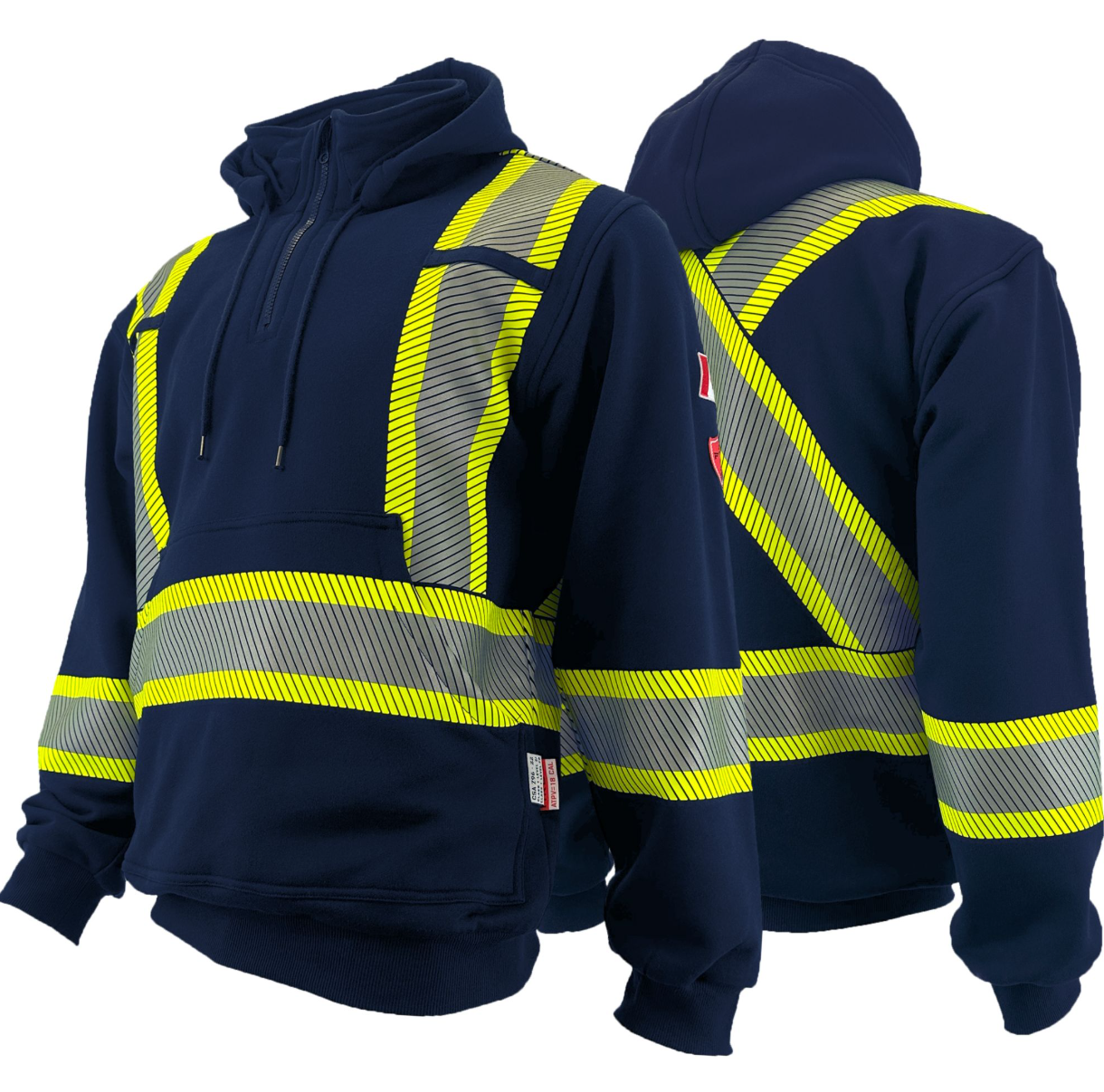 Atlas Guardian FR/AR Hi Vis Quarter Zip Hoodie