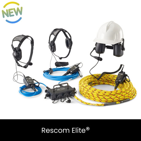 Rescom Elite Kits with Combined Safety/Communication Rope
