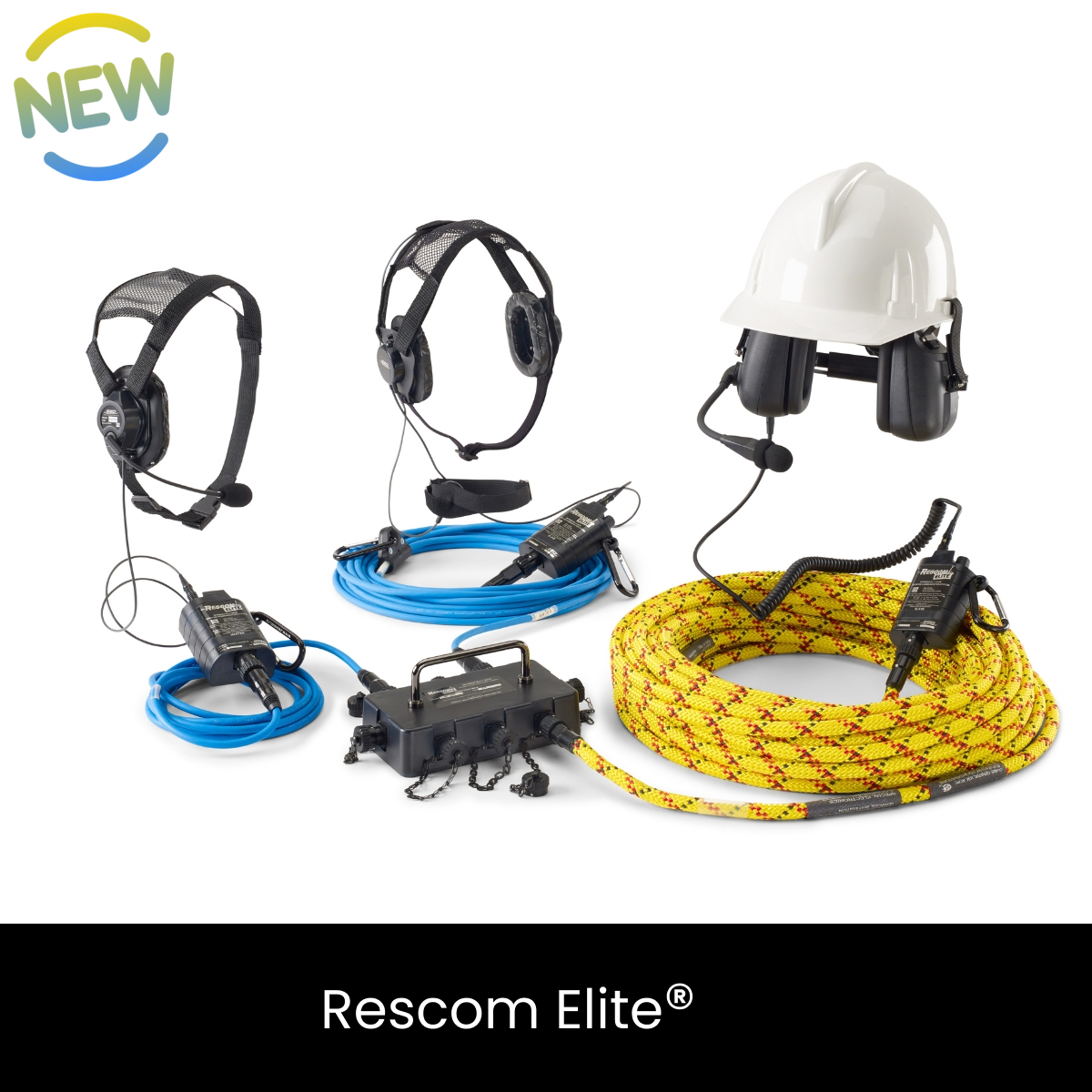 Rescom Elite Kits with Combined Safety/Communication Rope