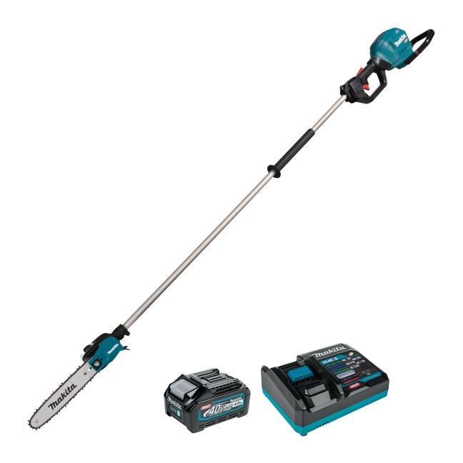 Makita 40Vmax XGT Brushless 10" Pole Chainsaw, 4.0Ah x1Kit