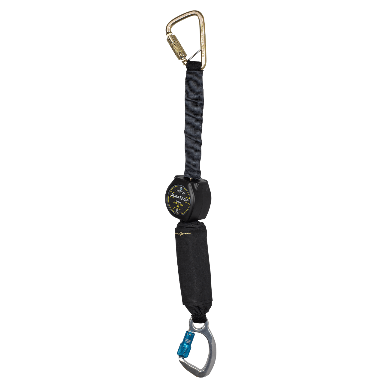 Falltech 6' Arc Flash DuraTech Mini Class 1 Personal SRL-P with Aluminum Dorsal Connecting Carabiner and Steel Anchorage Carabiner (ANSI)