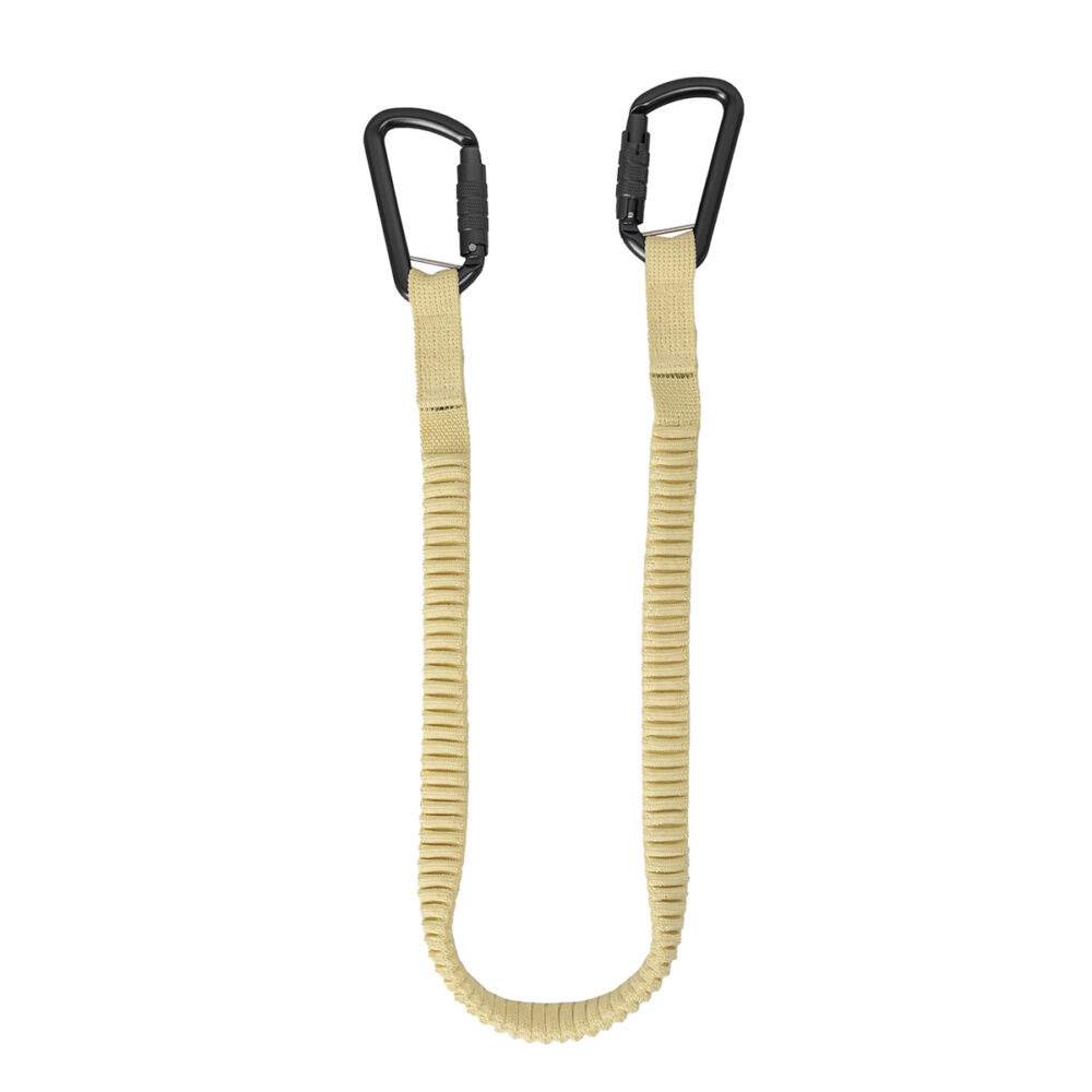 Safewaze 15 lb. Arc Flash Elasticated Tool Tether: 2 Carabiners