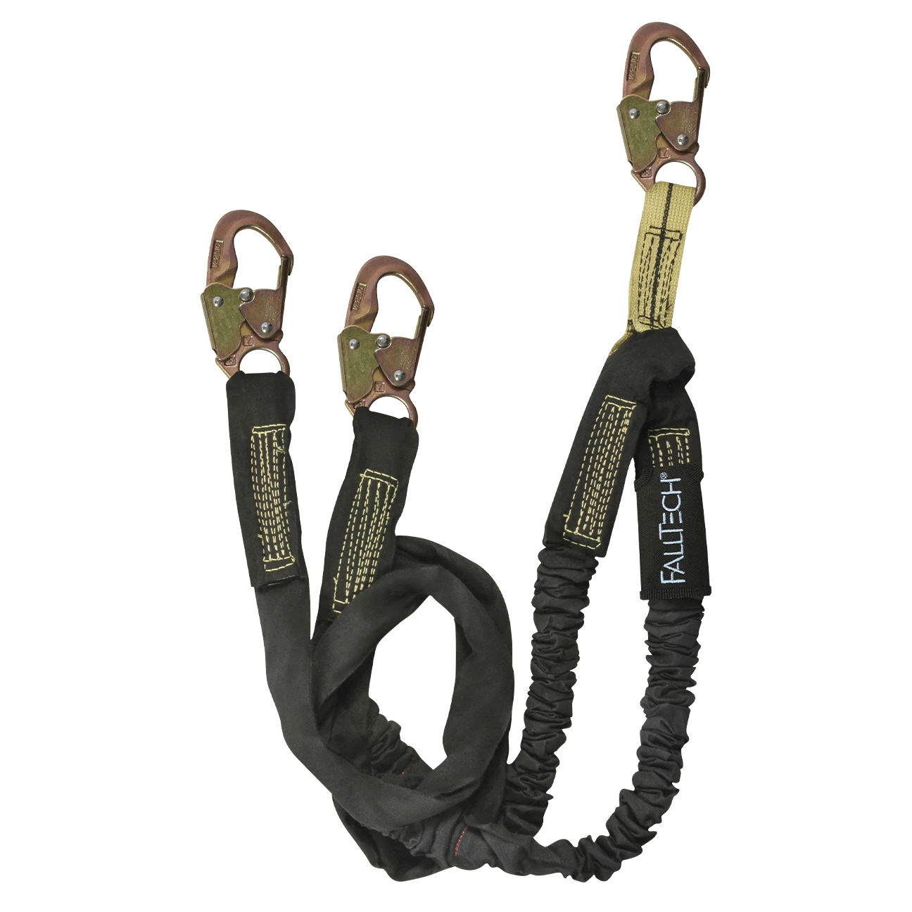 FallTech 6' WeldTech Nomex Energy Absorbing Lanyard - Double-leg