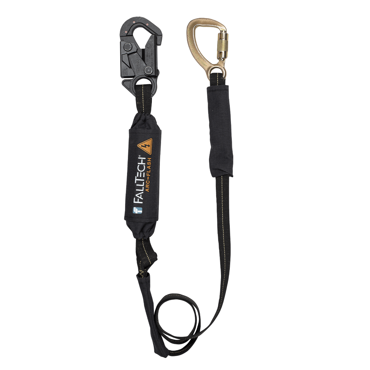 FallTech 6' Arc Flash Energy Absorbing Lanyard - Single Leg
